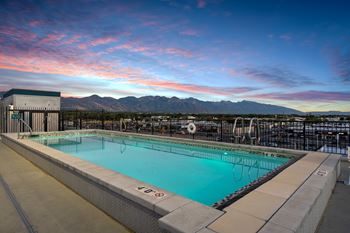 Outdoor swimming pool